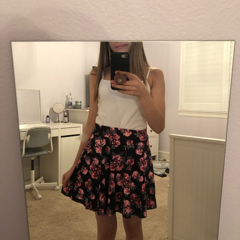 Floral skirt